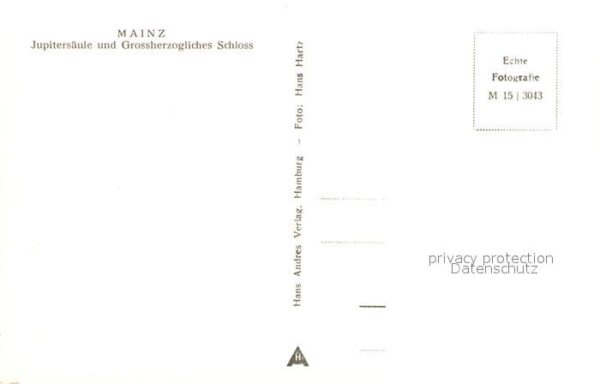 Mainz Rhein Jupitersäule Großherzogliches Schloss – Bild 2
