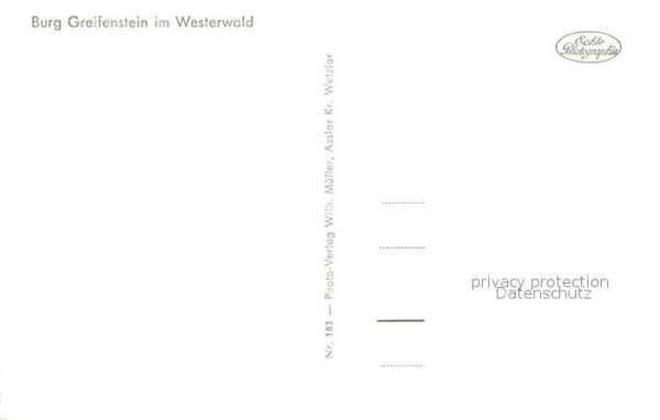 Westerwald Region Burg Greifenstein – Bild 2