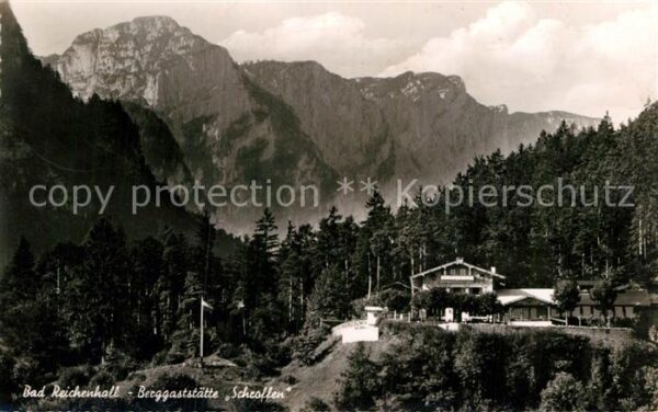 Bad Reichenhall Berggaststätte Schroffen