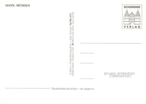 Hannoversch Muenden Rotunde Wehr Pionierbrücke Aegidienkirc – Bild 2