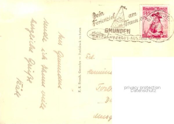 Gmunden Salzkammergut Traunausfluss – Bild 2