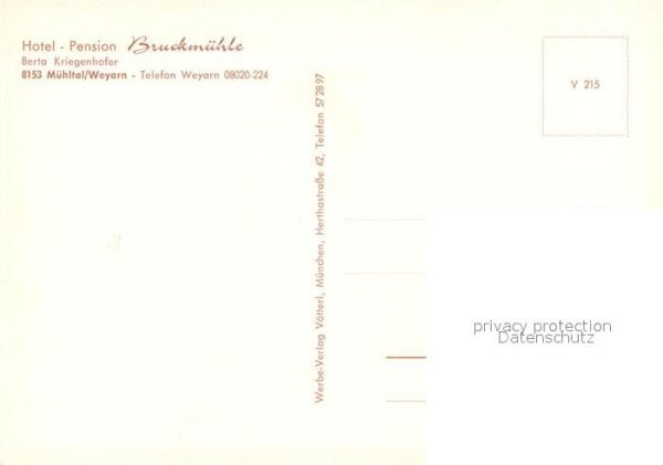 Weyarn Hotel Pension Bruckmühle – Bild 2