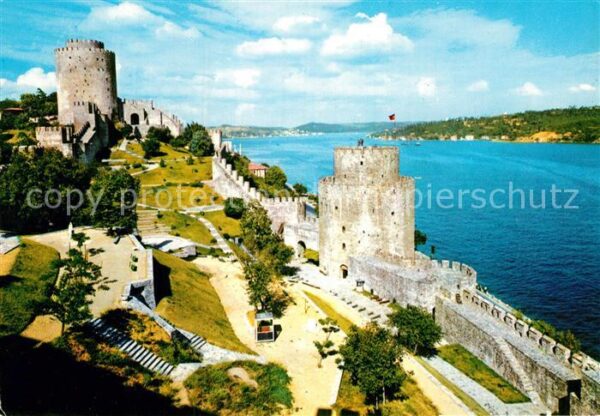 Istanbul Constantinopel Güzellikleri Rumeli Hisar Bosporus