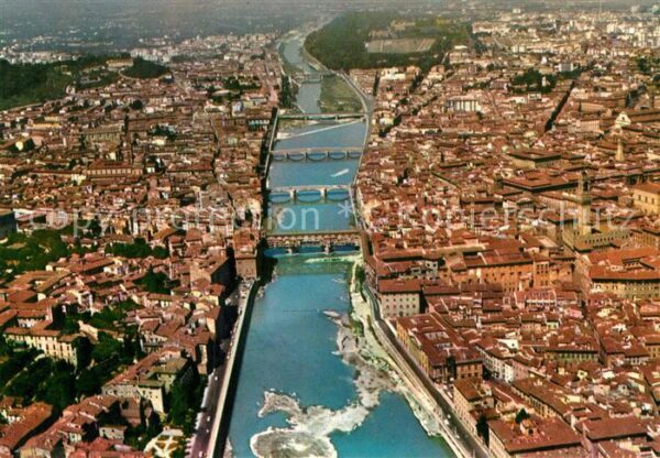 Firenze Florenz Fliegeraufnahme
