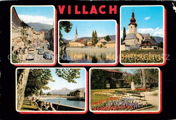 Villach Kaernten Hauptplatz Draun Villach Sankt Martin S