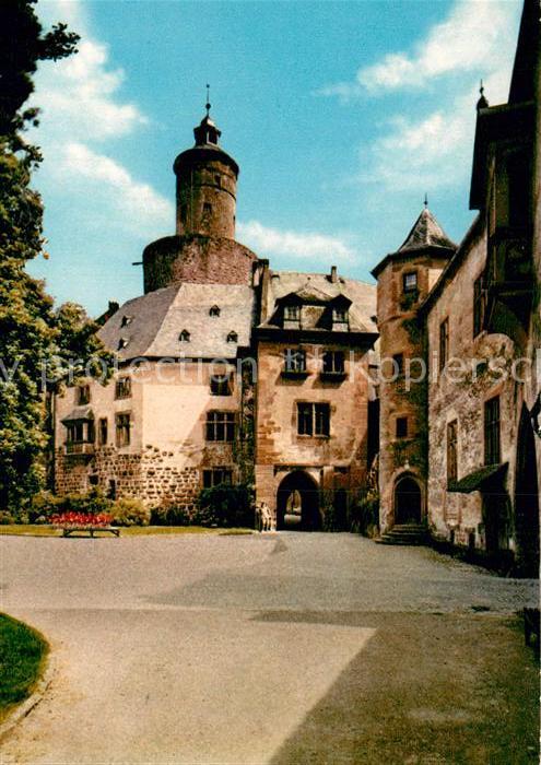 Buedingen Hessen Äußerer Schlosshof