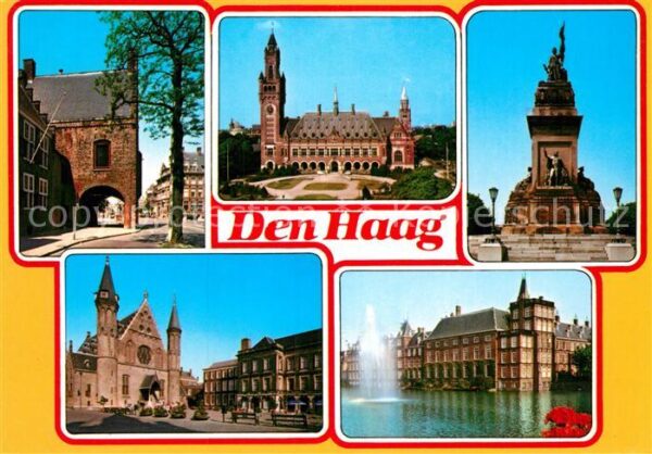 Den Haag Kirche Denkmal Friedenspalast Binnenhof