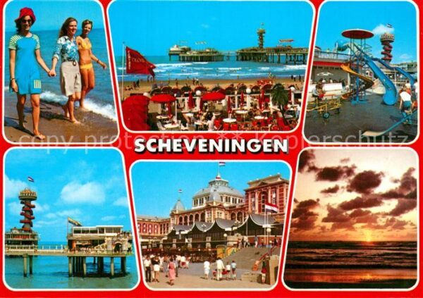 Scheveningen Strand Stadtansichten Panoramen