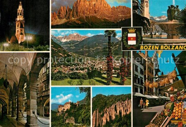 Bozen Suedtirol Panoramen