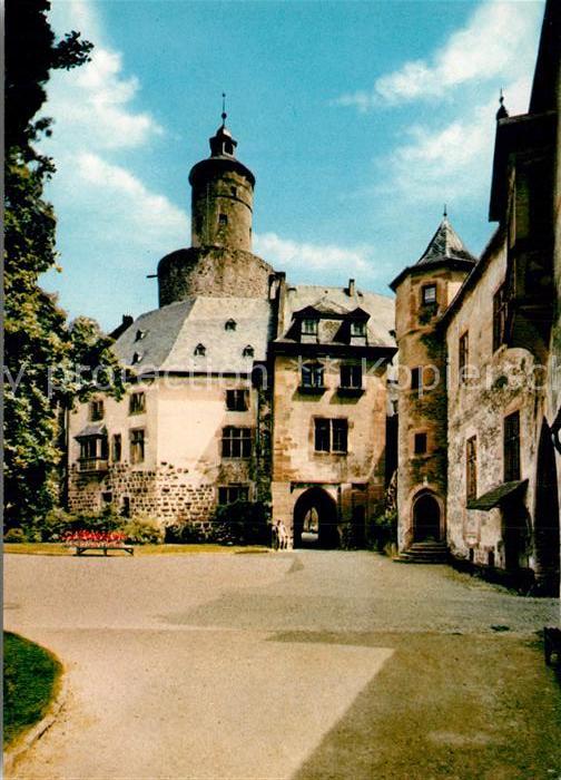 Buedingen Hessen Äußerer Schlosshof