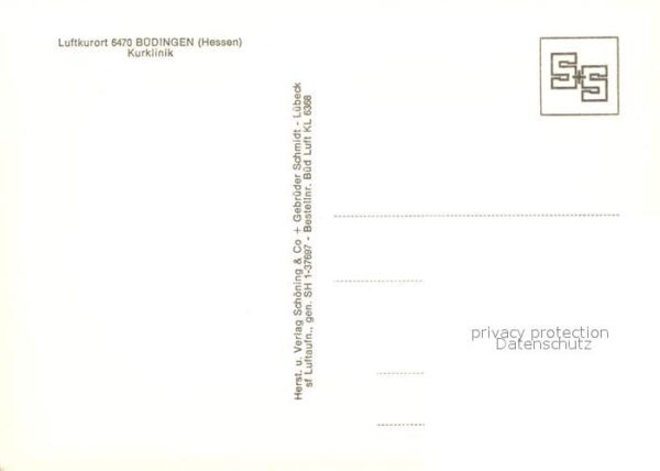 Buedingen Hessen Kurklinik Fliegeraufnahme – Bild 2