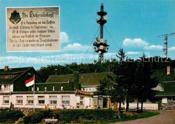 Schotten Hessen Berggasthof Hoherodskopf