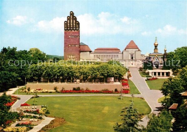 Darmstadt Russische Kapelle Künstlerkolonie Hochz
