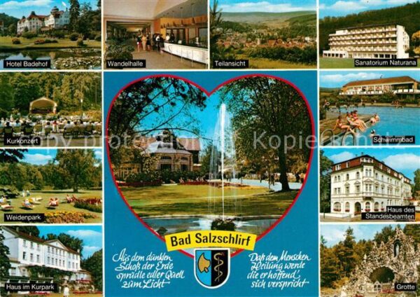 Bad Salzschlirf Hotel Badehof Wandelhalle Sanatorium Na