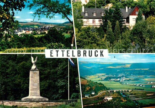 Ettelbruck Denkmal Patton Panoramen Brücke