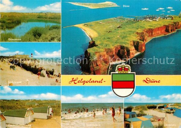 Helgoland Dünensee Südstrand Ferienbungalow Zeltp