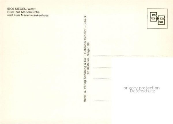 Siegen Westfalen Marienkirche Marienkrankenhaus – Bild 2
