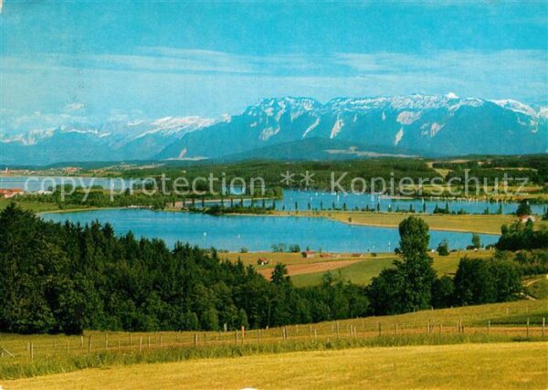 Waging See Tachinger See Tennengebirge Untersberg