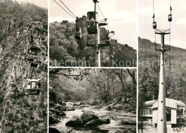 Thale Harz Schwebebahn Bodetal Hexentanzplatz Ross