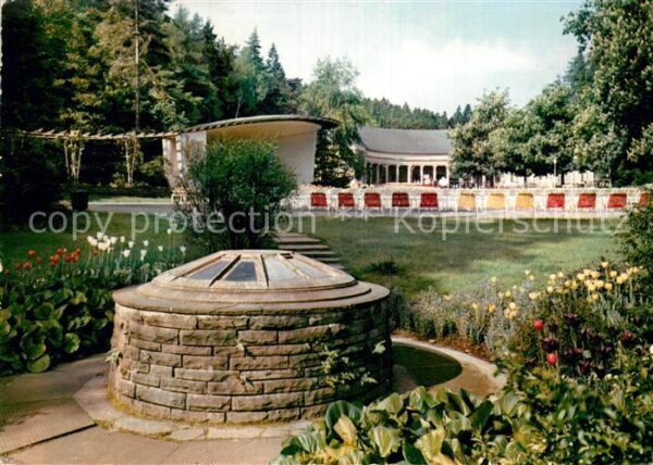 Wildungen Bad Viktorquelle Konzertpavillon Wandelhall