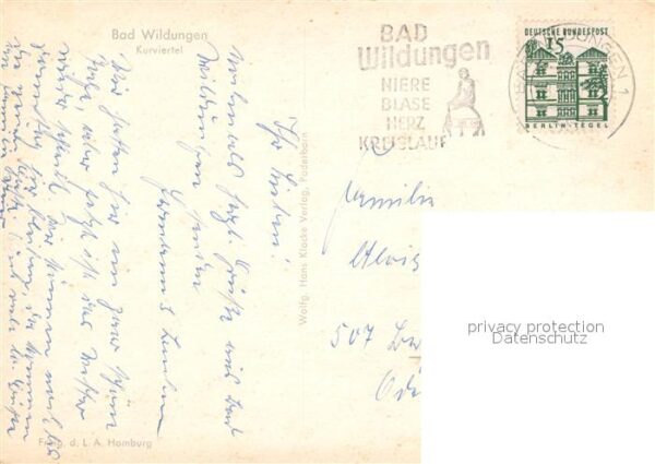 Bad Wildungen Fliegeraufnahme Kurviertel – Bild 2