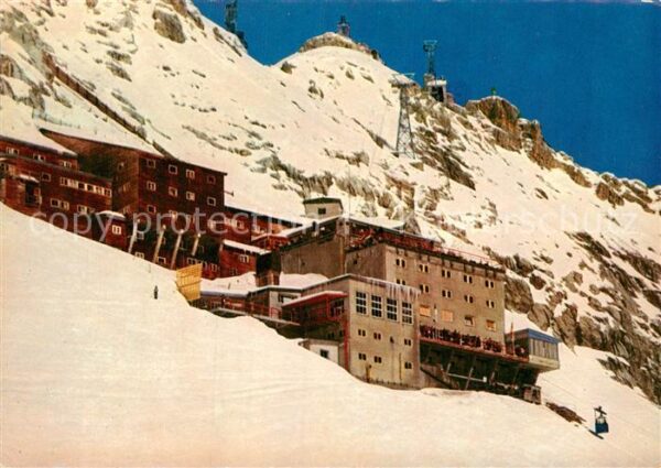 Zugspitzbahn Hotel Schneefernerhaus Zugspitzgipfel G