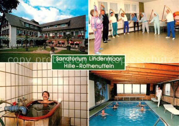 Rothenuffeln Sanatorium Lindenmoor Hallenbad Gymnast