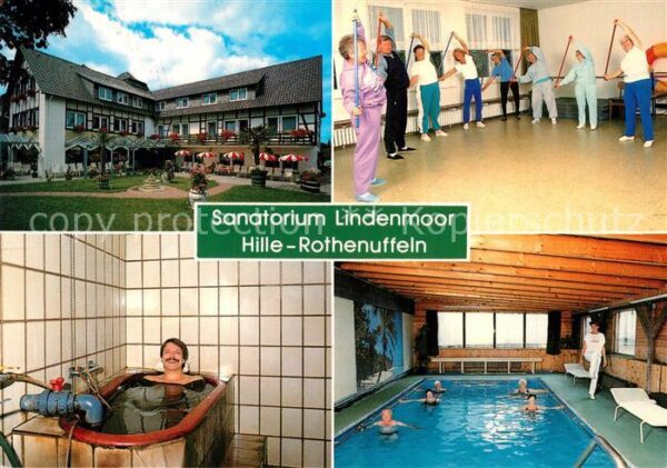 Rothenuffeln Sanatorium Lindenmoor Gymnastikraum Moo