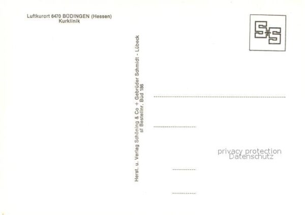 Buedingen Hessen Kurklinik – Bild 2