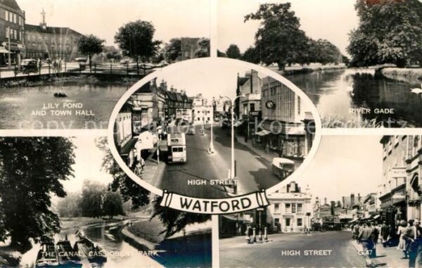Watford River Gade Lily Pond High Street