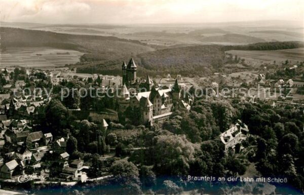Braunfels Fliegeraufnahme mit Schloss