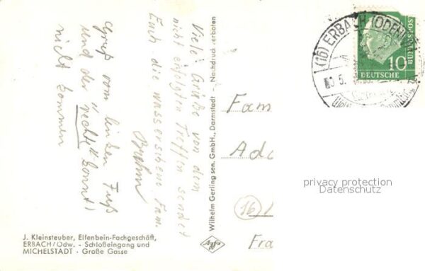 Erbach Odenwald Schloss Kirche – Bild 2