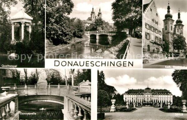 Donaueschingen Quellentempel Donauquelle Katholische S