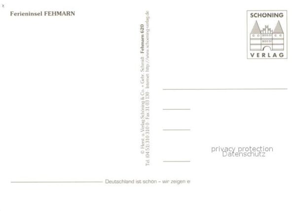 Fehmarn Strand Hochhäuser Leuchtturm Stadtansic – Bild 2
