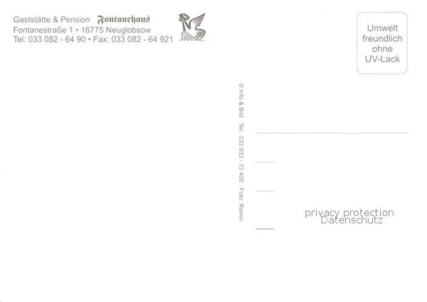 Neuglobsow Gasthof Pension Fontanehaus See – Bild 2