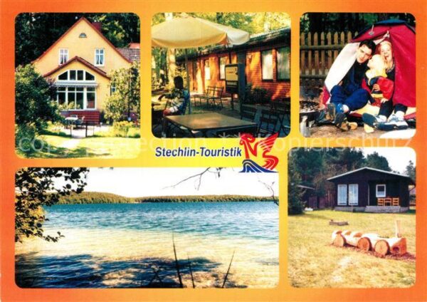 Neuglobsow Stechlin Touristik Campingplatz Bungalo