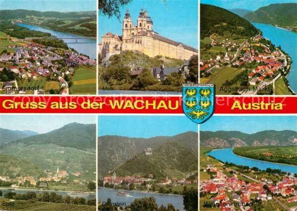 Wachau Oesterreich Schloss Melk Aggsbach Dürnstein Weissen