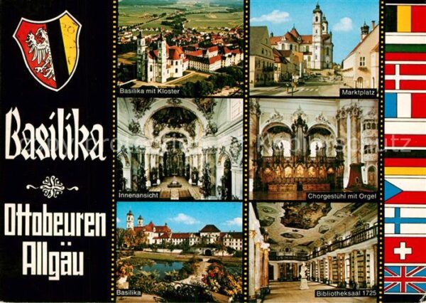Ottobeuren Basilika Chorgestühl Orgel Bibliothek I