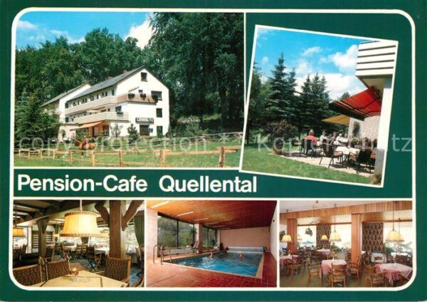 Bad Randringhausen Pension Cafe Quellental Hallenbad Speis