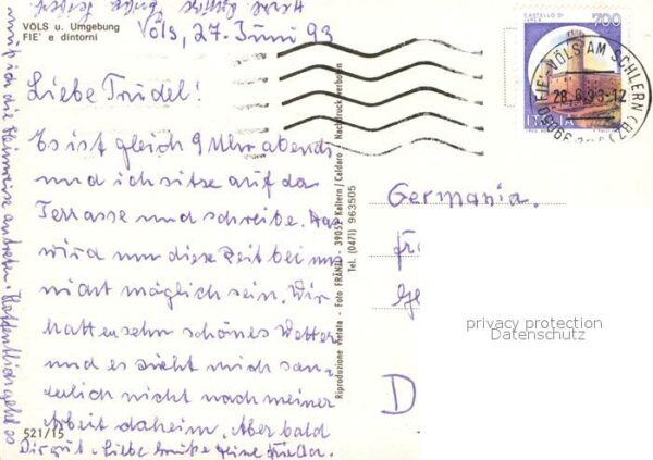 Voels Schlern Suedtirol Völserweiher Schloss Prösels Sankt Kons – Bild 2