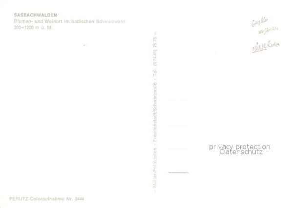 Sasbachwalden Teilansicht – Bild 2