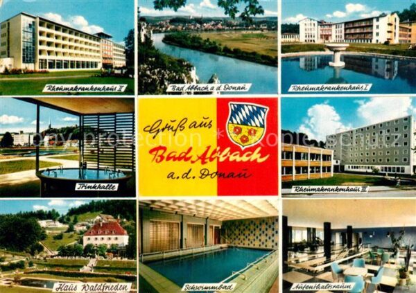 Bad Abbach Rheumakrankenhaus Donau Trinkhalle Schw