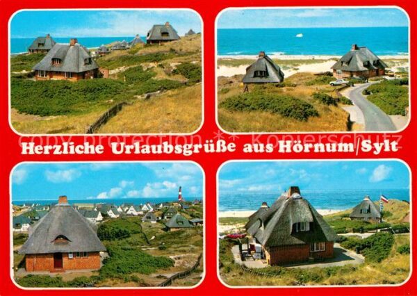 Hoernum Sylt Kerzig Siedlung