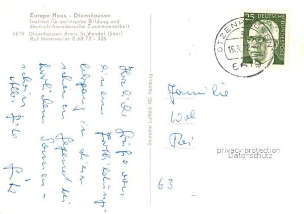 Otzenhausen Saar Fliegeraufnahme Europa Haus – Bild 2