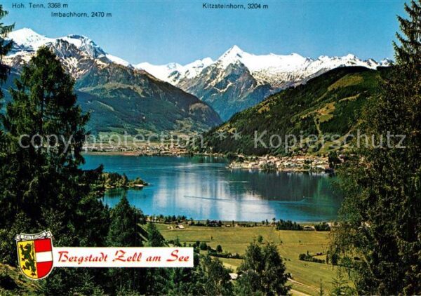Zell See Panorama Kitzsteinhorn Imbacherhorn Hhe