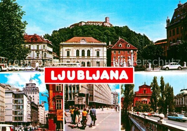 Ljubljana Stadtansichten