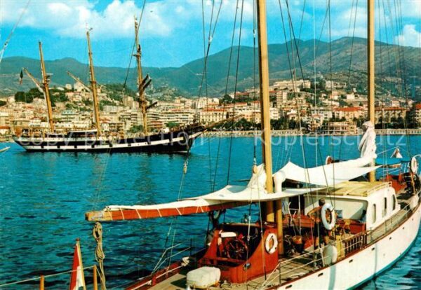 Sanremo Hafen Schiffsschule Palinuro