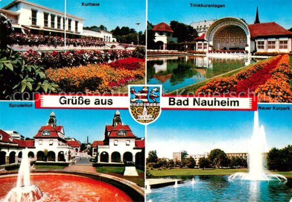 Bad Nauheim Trinkkuranlagen Kurhaus Sprudelhof Neue