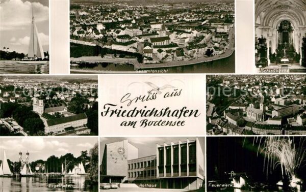 Friedrichshafen Bodensee Schloss Rathaus Schlosskirche