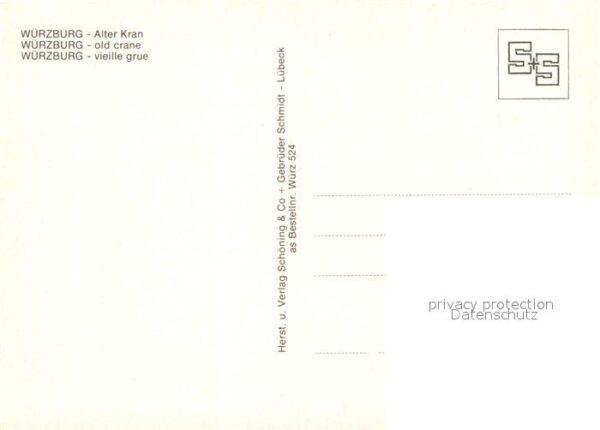 Wuerzburg Alter Kran – Bild 2